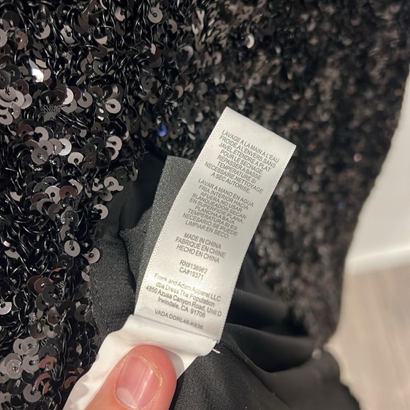 DRESS THE POPULATION Women's Vada Dress Size XS In Black - Picture 7 of 10